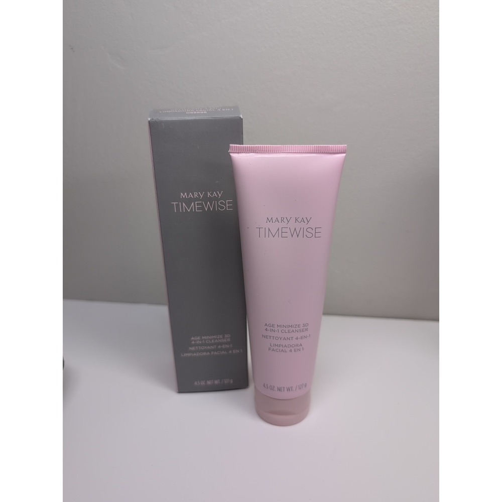 Mary Kay Timewise Age Minimize 3D 4 in 1 Cleanser Combination/ Oily 4.5 oz 127g